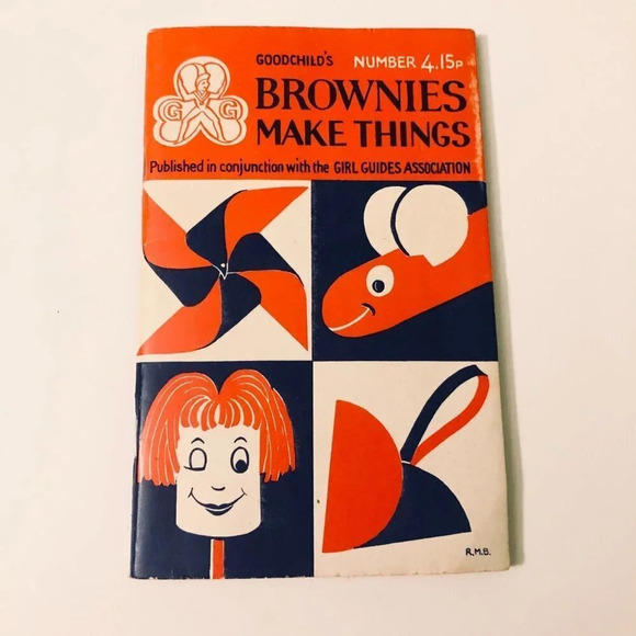 Vintage 1973 Goodchilds Brownies Make Things Book Number Four Booklet - Picture 1 of 14
